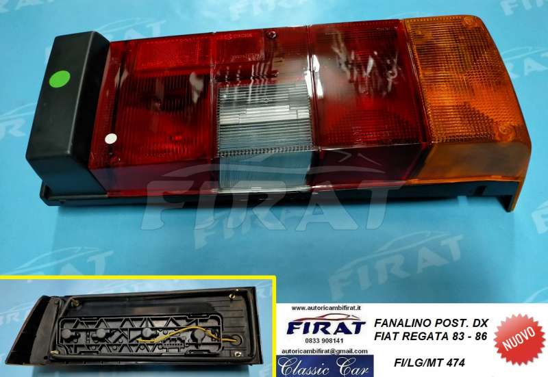 FANALINO FIAT REGATA 83 - 86 POST.DX